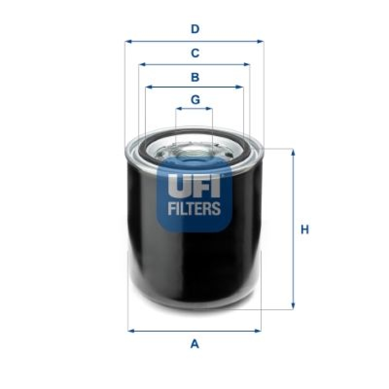 UFI Air Dryer Cartridge, compressed-air system