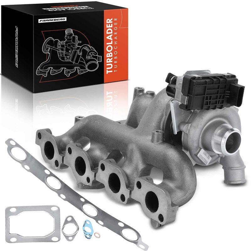 1x Frankberg Turbolader Abgaskr&uuml;mmer Einheit 5481FB0020841