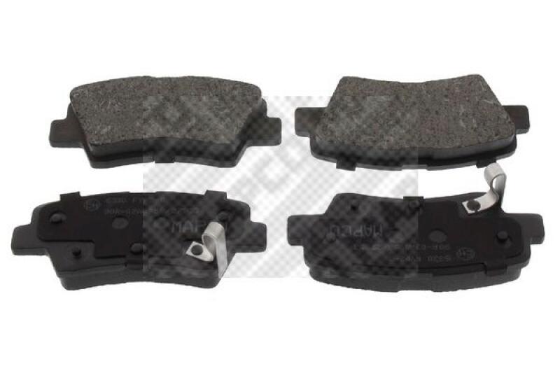 MAPCO Bremsbelagsatz, Scheibenbremse 6330