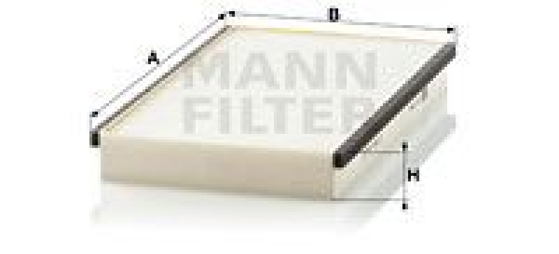 MANN-FILTER Filter, interior air