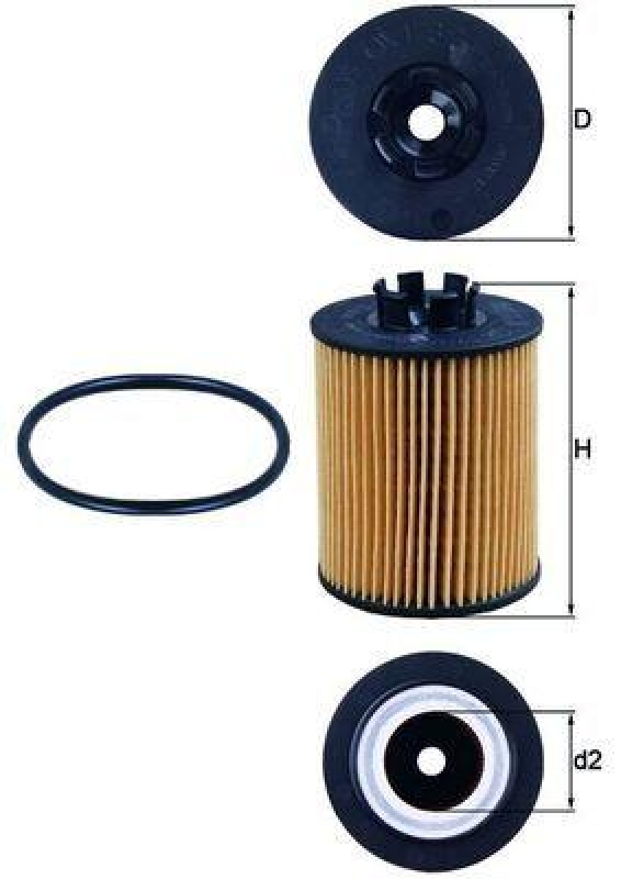 KNECHT Ölfilter