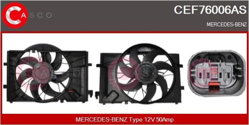 CASCO Electric Motor, radiator fan