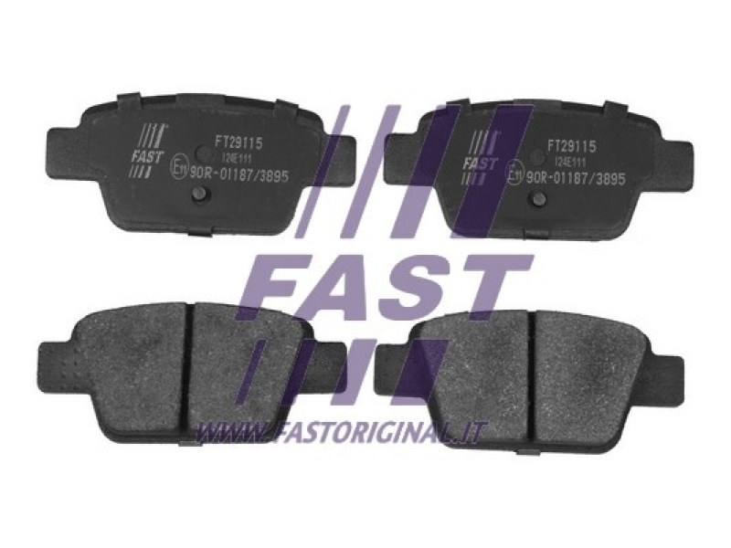 FAST Brake Pad Set, disc brake
