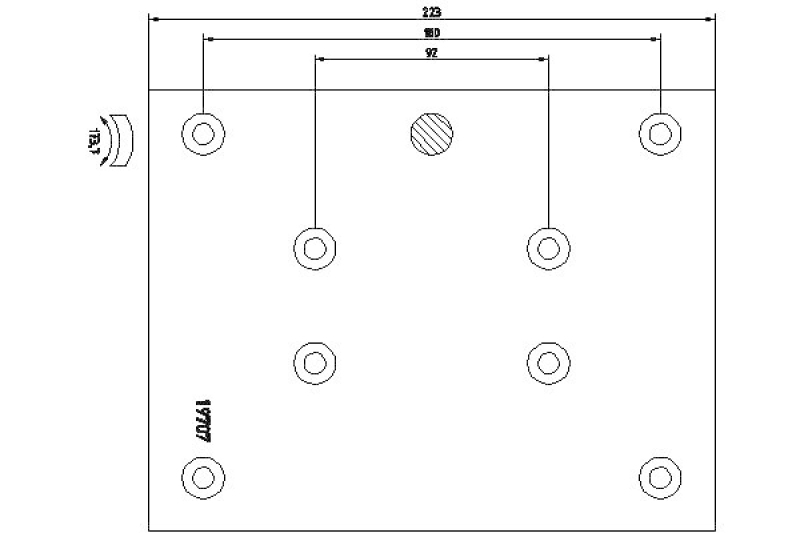 TEXTAR Brake Lining Kit, drum brake