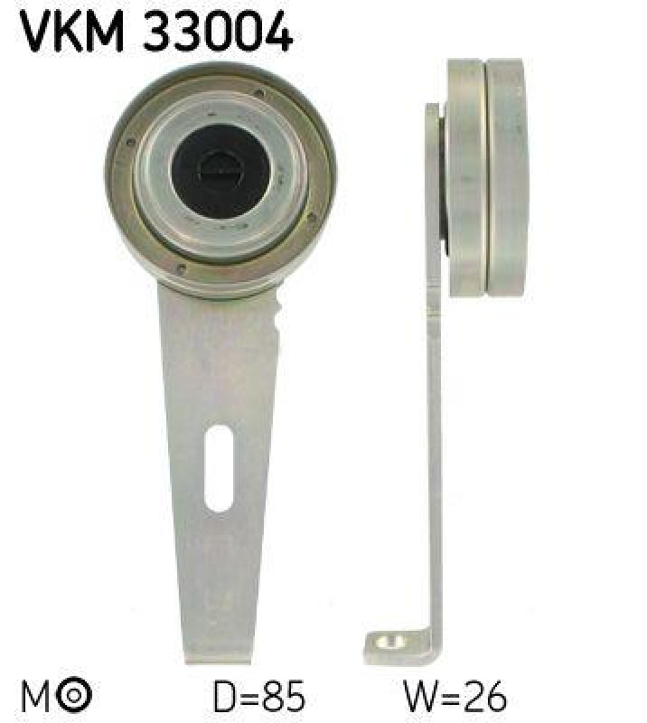 SKF Riemenspanner, Keilrippenriemen VKM 33004