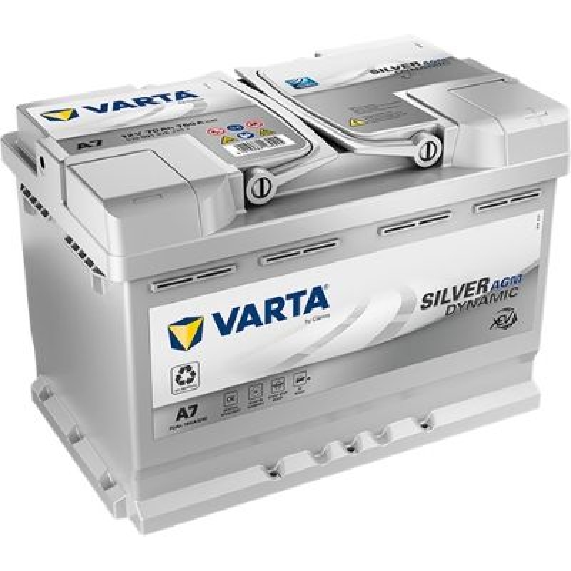 VARTA Starterbatterie SILVER dynamic AGM 70Ah 760A