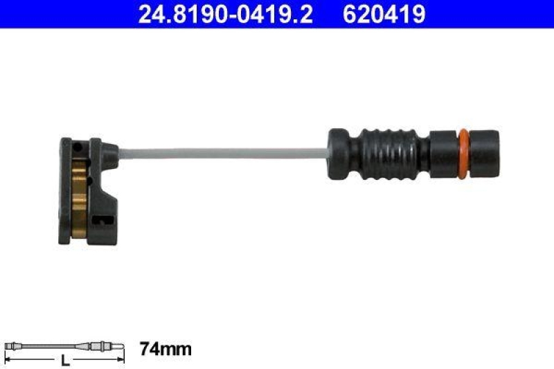 ATE Warning Contact, brake pad wear