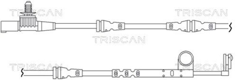 TRISCAN Warnkontakt, Bremsbelagverschleiß