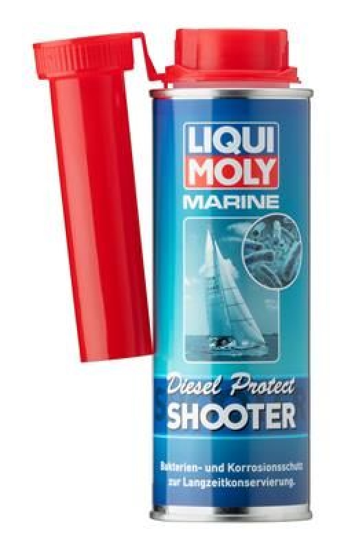 LIQUI MOLY Fuel Additive Marine Diesel Protect Shooter