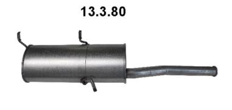 EBERSPÄCHER Rear Muffler