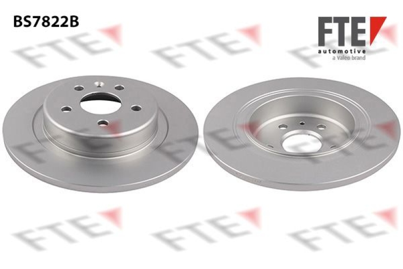 2x FTE Bremsscheibe COATED RANGE