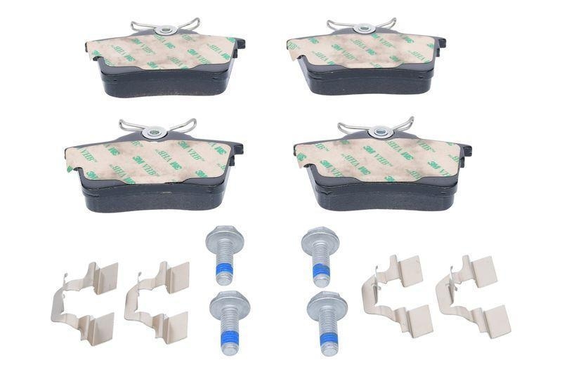 ATE Bremsscheiben + Bremsbeläge Vorne Hinten passend für Citroen Berlingo 115