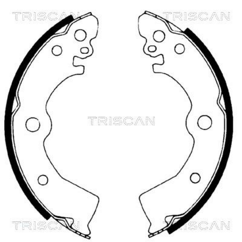 TRISCAN Bremsbackensatz 8100 14532