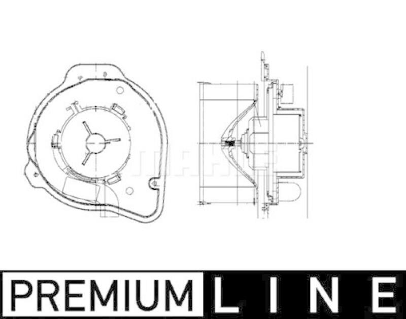 MAHLE Innenraumgebläse BEHR *** PREMIUM LINE ***