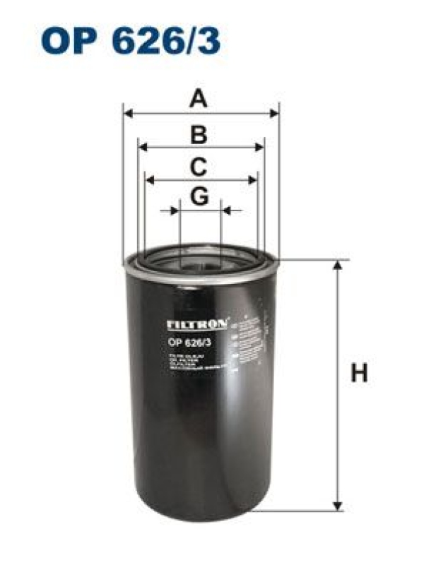 FILTRON Ölfilter