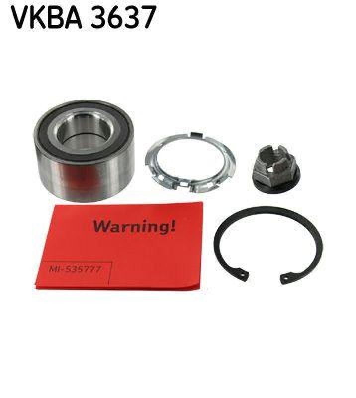 SKF Radlagersatz VKBA 3637