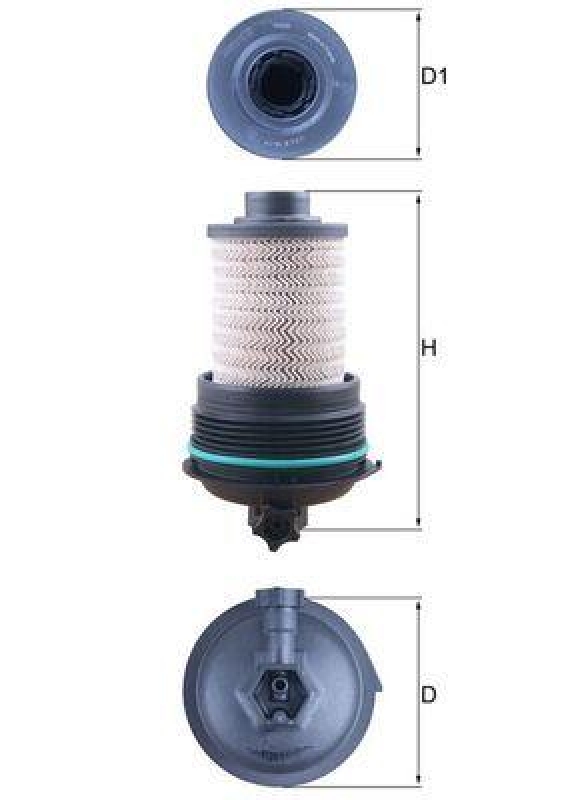 KNECHT Kraftstofffilter