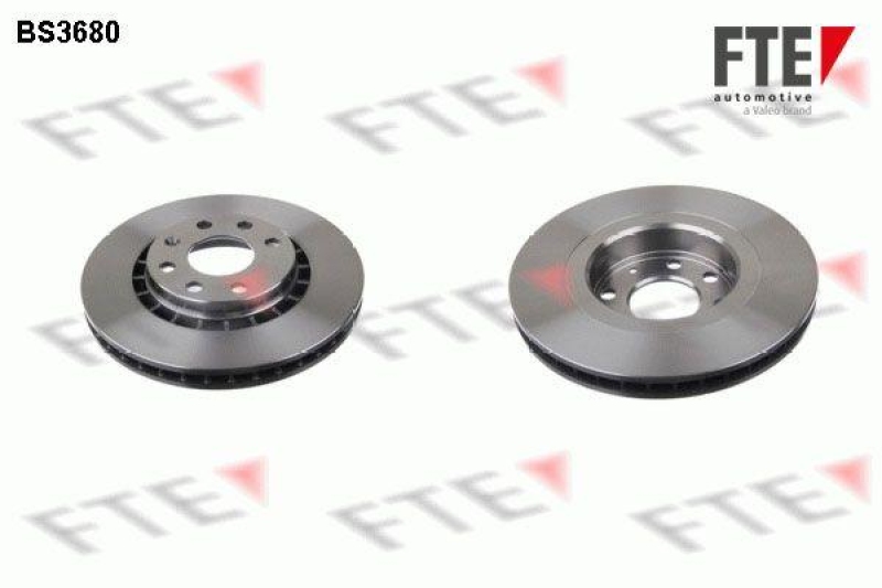 2x FTE Bremsscheibe 9072603