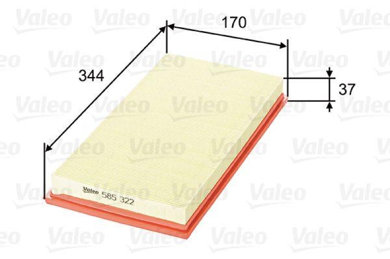 VALEO Luftfilter 585322
