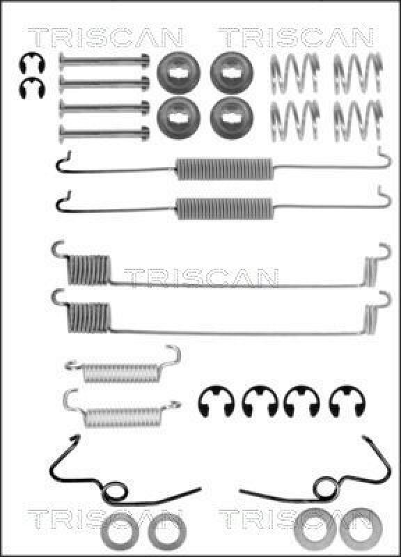 TRISCAN Accessory Kit, brake shoes