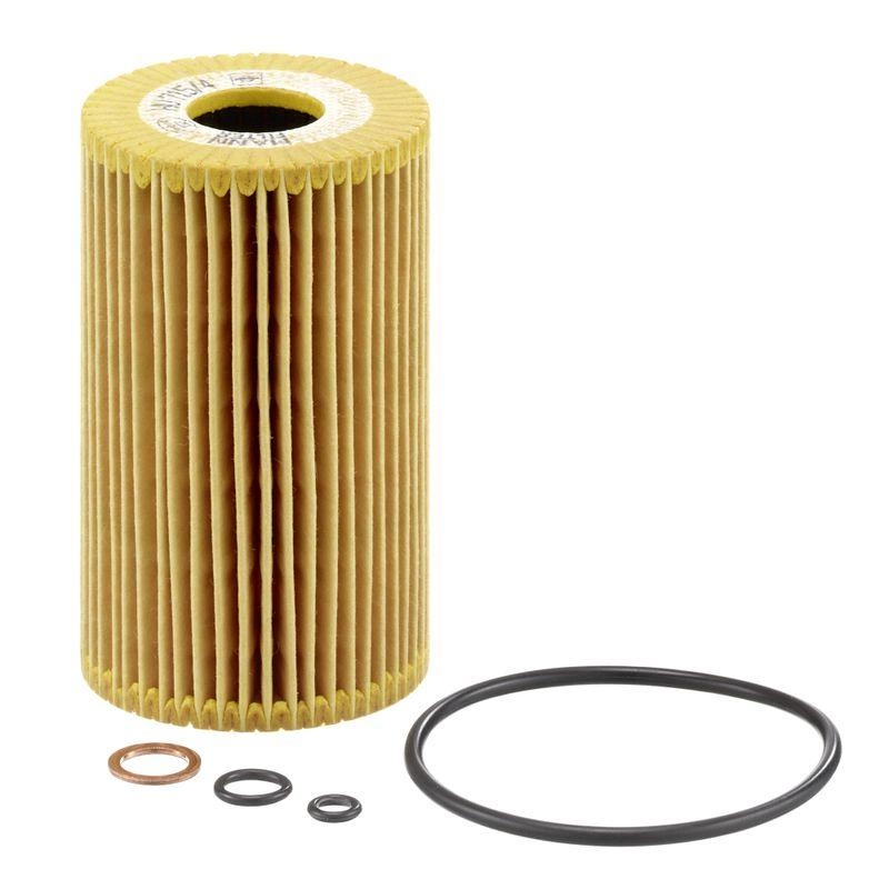 2x Original MANN Öfilter Papierölfilter evotop passend für BMW 3er 5er Z3 // HU 715/4 X