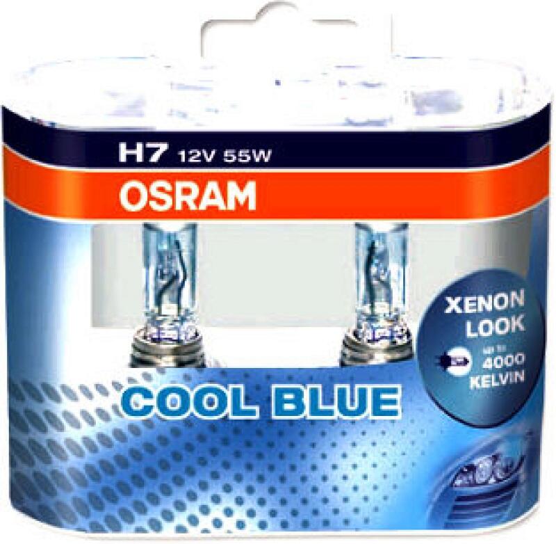 OSRAM H7 Cool Blue Intense Xenon Optik Duo Pack