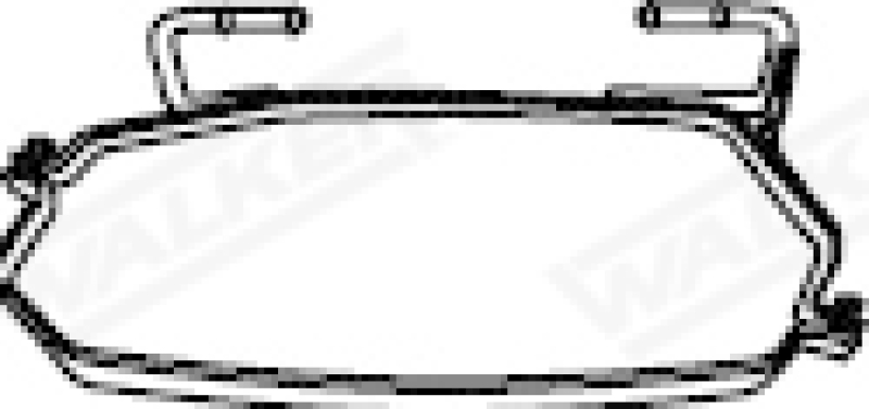 WALKER Clamp, exhaust system