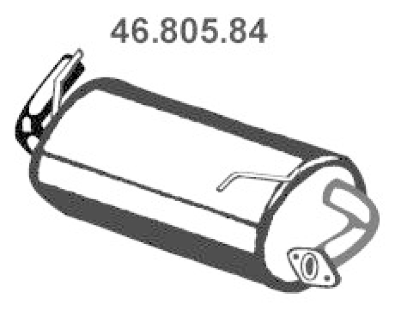 EBERSPÄCHER Rear Muffler