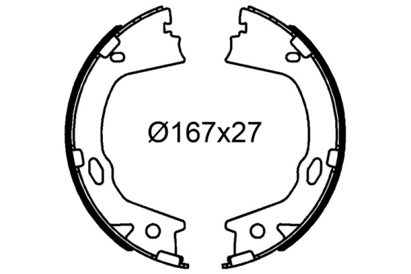 VALEO Bremsbackensatz 564315