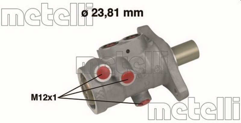 METELLI Brake Master Cylinder