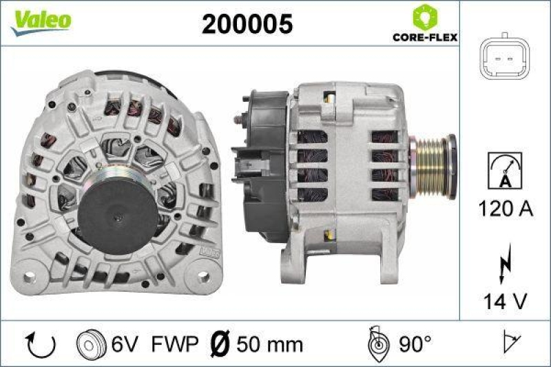 VALEO Generator VALEO CORE-FLEX