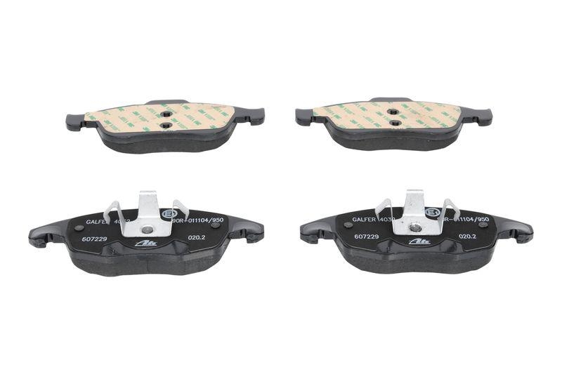 ATE Bremsscheiben + Bremsbeläge Vorne Hinten passend für Citroen Berlingo 115