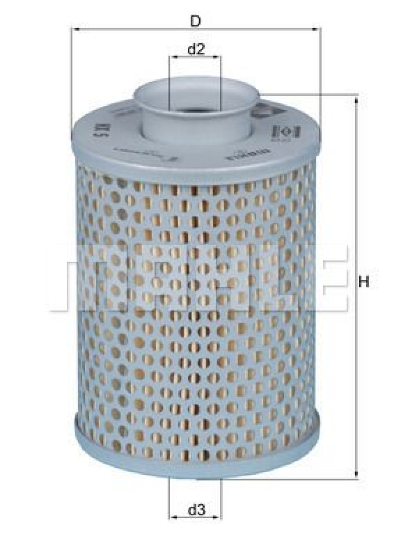 KNECHT Hydraulic Filter, steering system