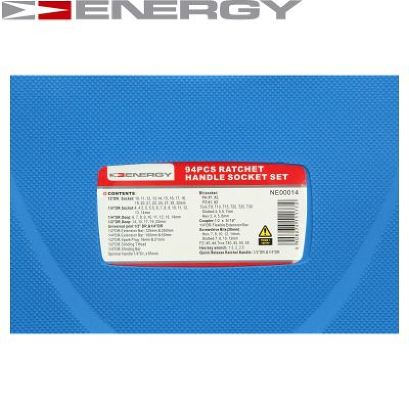 ENERGY Werkzeugsatz
