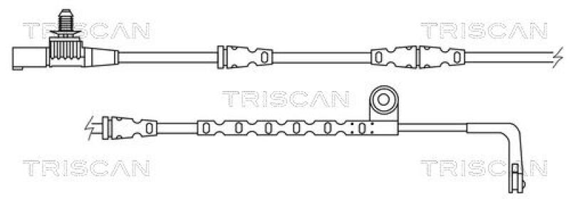 TRISCAN Warning Contact, brake pad wear