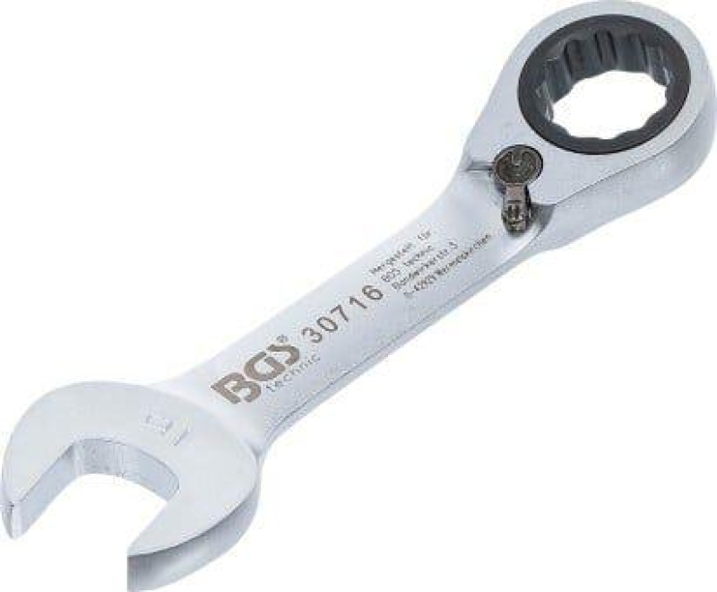 BGS Ratchet Ring Open-ended Spanner