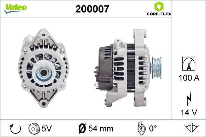 VALEO Generator VALEO CORE-FLEX