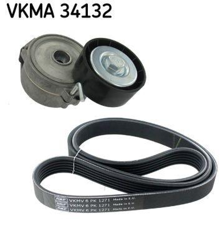 SKF Keilrippenriemensatz VKMA 34132
