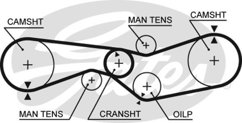 GATES Zahnriemen PowerGrip®