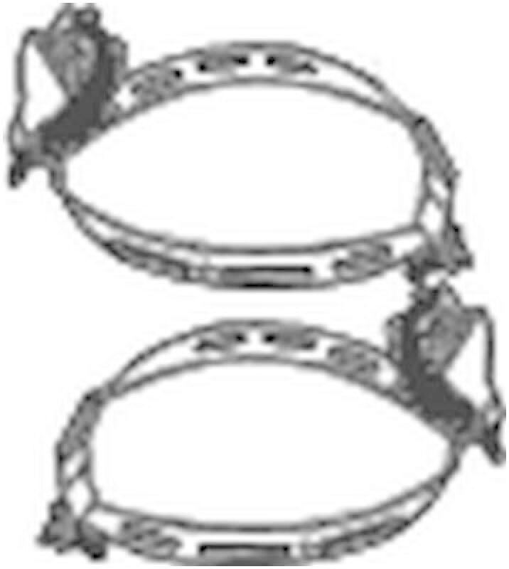 BOSAL Halter, Abgasanlage
