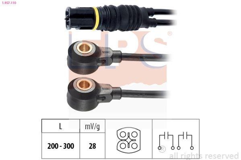 EPS Klopfsensor Made in Italy - OE Equivalent