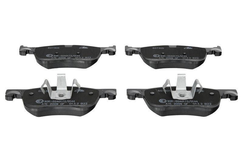 ATE Bremsscheiben + Bremsbel&auml;ge Vorne Hinten passend f&uuml;r Citroen C4...