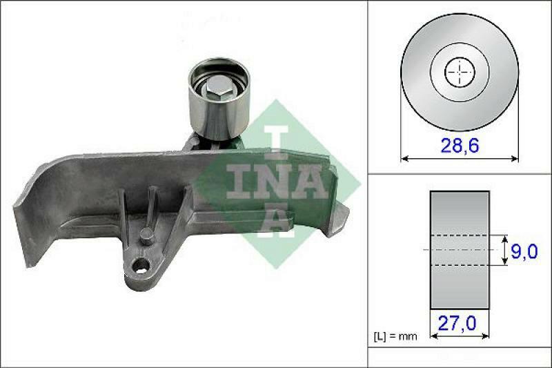 INA Deflection/Guide Pulley, timing belt