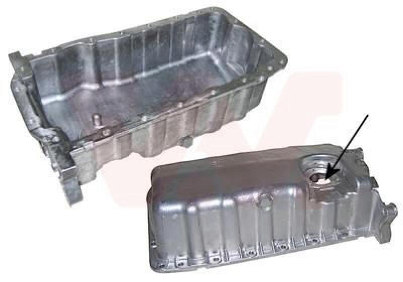 VAN WEZEL Oil sump