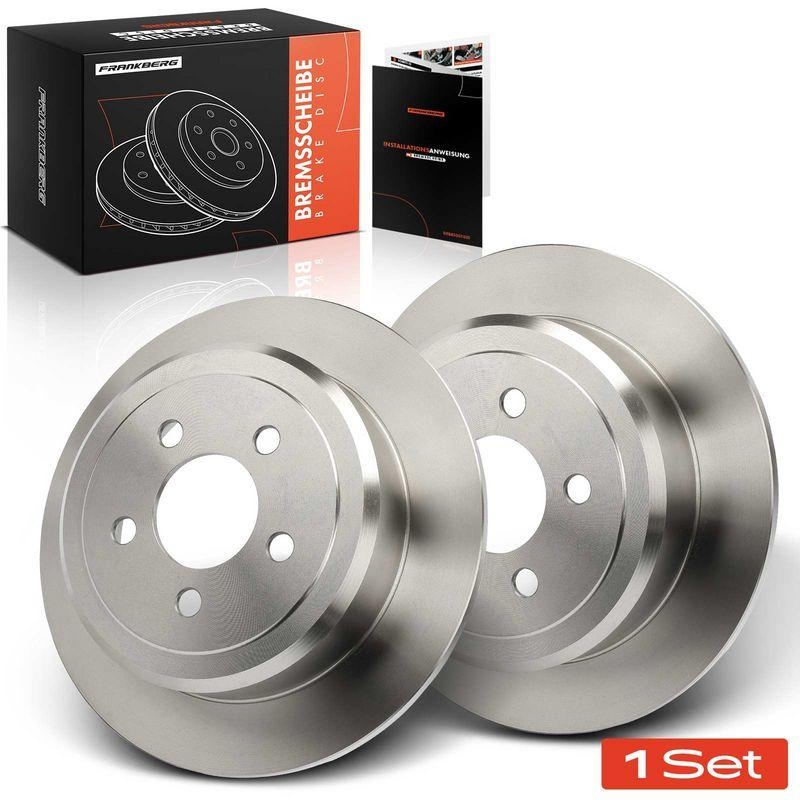 2x Frankberg Bremsscheiben Hinterachse 5481FB0033821
