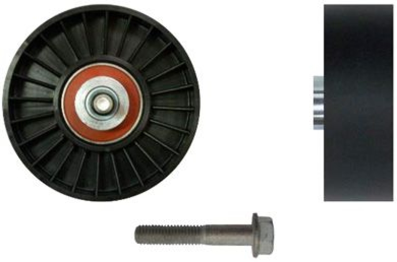 DENCKERMANN Deflection/Guide Pulley, V-ribbed belt