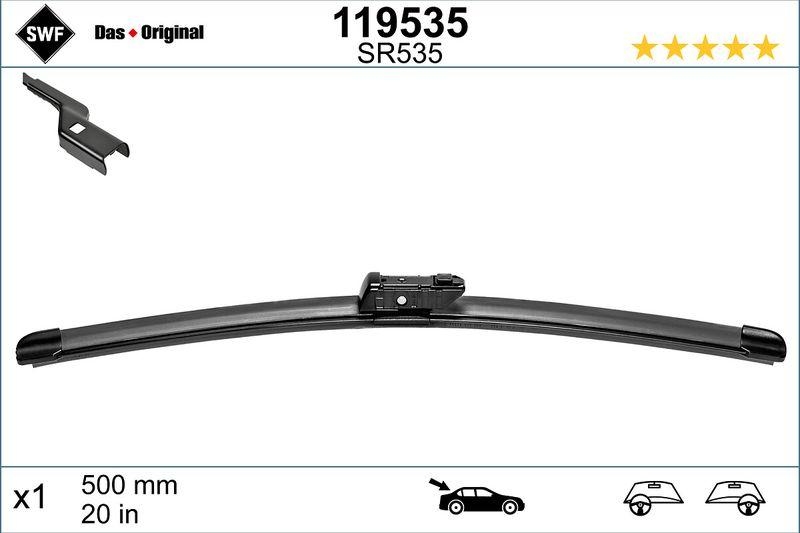 SWF Wischblatt DAS ORIGINAL REAR 119535