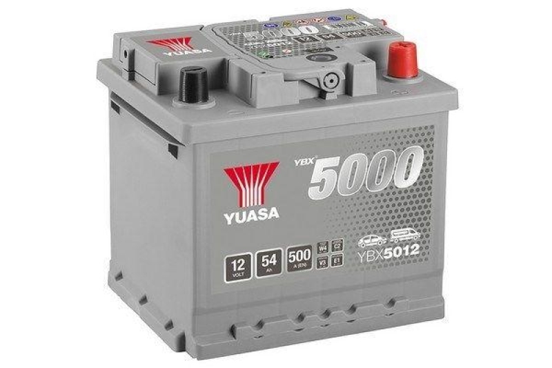 YUASA Starterbatterie YBX5000 Silver High Performance SMF Batteries