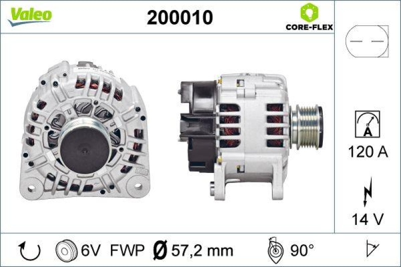 VALEO Generator VALEO CORE-FLEX