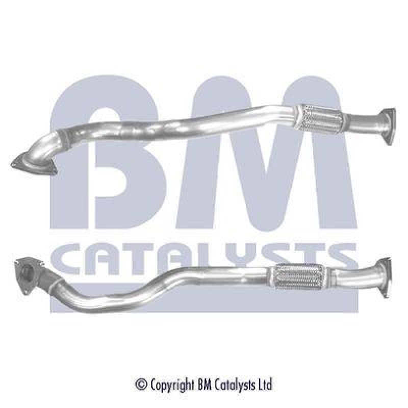 BM Catalysts Abgasrohr Auspuffanlage passend für Fiat Croma 1.9 Multijet